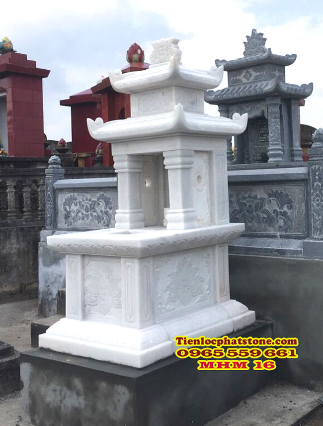 Đá trắng cao cấp trong xây dựng lăng mộ | Tiền Lộc Phát